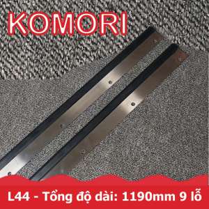 Lưỡi rửa mực máy KOMORI L44 dài 1190mm 9 lỗ